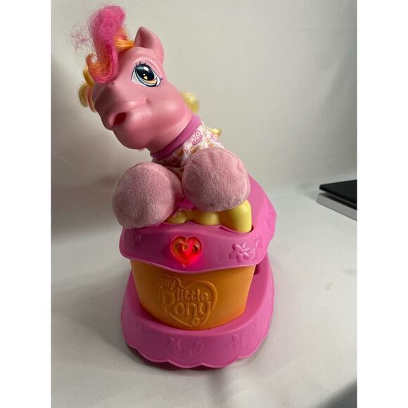 My Little Pony Plush Walking Sweet Steps Pink Hasbro 2005 Toy Walker Light Sound - Picture 5 of 13